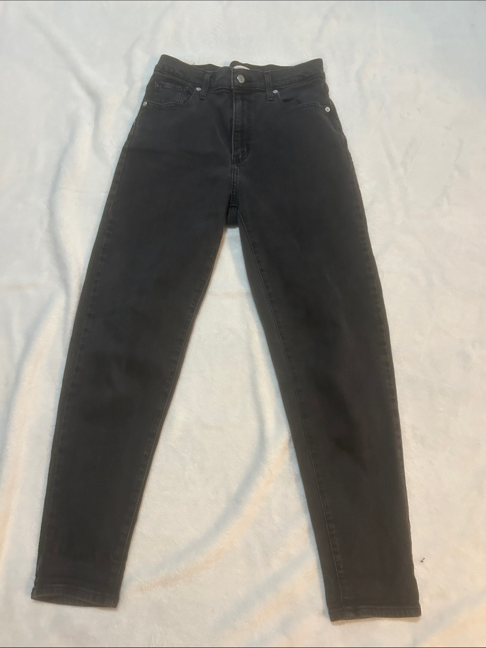 Levi's Jeans Women’s High Waisted Mom Jeans Washed Black Size 29